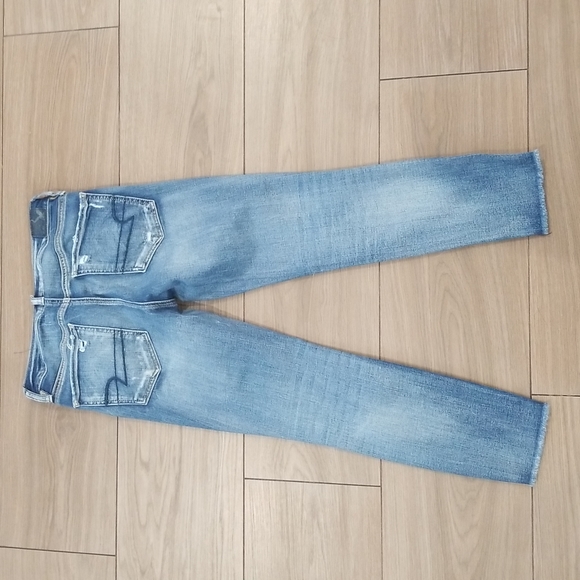 Super stretch womans jegging crop jeans - Picture 5 of 7